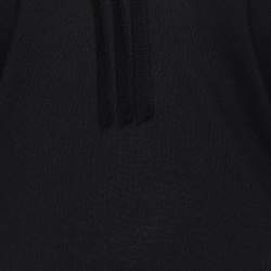 مملوكة مسبقًا Marina Rinaldi Navy Blue Silk Knit Full Sleeve Sweater L