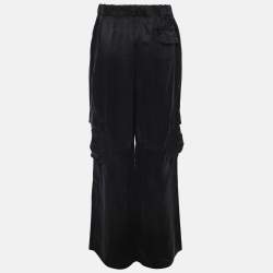 مملوكة مسبقًا بنطلون مارينا رينالدي كابرو أزرق منتصف الليل قتالي مقاس كبير (لارج)