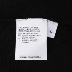 مملوكة مسبقًا كاردجان مارينا رينالدي أسود جيرسي مقاس كبير