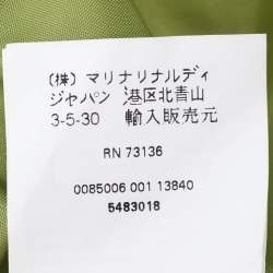 Pre Owned Marina Sport by Marina Rinaldi Green Nylon Jacket L