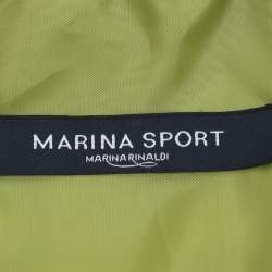 Pre Owned Marina Sport by Marina Rinaldi Green Nylon Jacket L
