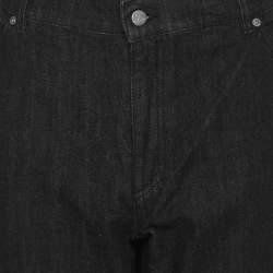 Pre Owned Marina Sport by Marina Rinaldi Dark Grey Denim Stretch Jeans XL