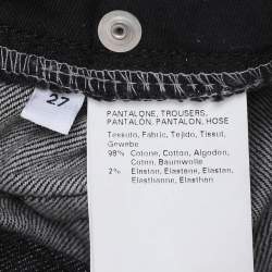 Pre Owned Marina Sport by Marina Rinaldi Dark Grey Denim Stretch Jeans XL