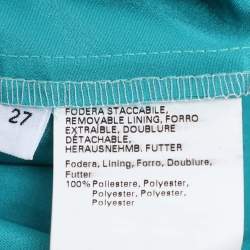 Pre Owned قَفْطَان بِحَبْل رَسّام شيفون مُتَعَدِّد الألوان مِن مَارينا رينالدي كَبِير (لارج)