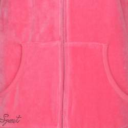 Pre Owned Marina Sport by Marina Rinaldi Pink Jersey Hoodie and Joggers Set L
