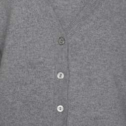 Pre Owned Marina Sport by Marina Rinaldi Grey Jersey Shrug and Shirt Set L