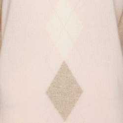 Pre Owned سترة فويج مارينا رينالدي متعددة الألوان كشمير مقاس كبير جداً