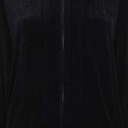 مملوكة مسبقًا جاكيت سحاب جيرسي أزرق كحلي ڤوياج من مارينا رينالدي مقاس كبير جدًا