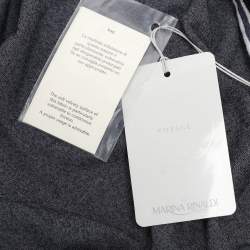 مملوكة مسبقًا جاكيت سحاب جيرسي أزرق كحلي ڤوياج من مارينا رينالدي مقاس كبير جدًا