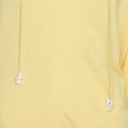 مملوكة مسبقًا Voyage by Marina Rinaldi Yellow Knit T-Shirt XL