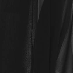 Pre Owned Marina Rinaldi Black Silk Cardigan L
