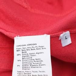 Pre Owned Marina Sport by Marina Rinaldi Pink Jersey Hoodie Set Jacket L