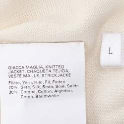 مملوكة مسبقًا كارديجان كريم محبوك مارينا رينالدي مقاس كبير