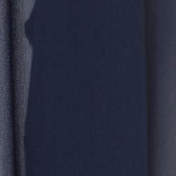 Pre Owned Marina Rinaldi Blue Chiffon Beads Embellished Long Cardigan L