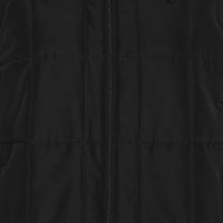 Pre Owned معطف نايلون أسود مارينا سبورت بواسطة مارينا رينالدي مقاس كبير