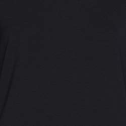 Pre Owned Marina Rinaldi Navy Blue Jersey T-Shirt L