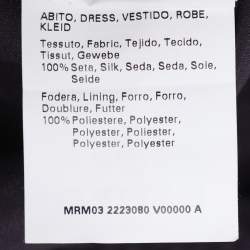 Pre Owned Marina Rinaldi Deep Mauve Crepe Tunic Mini Dress L
