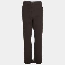 Pre Owned Marina Sport by Marina Rinaldi Brown Denim Jeans L