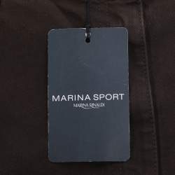 Pre Owned Marina Sport by Marina Rinaldi Brown Denim Jeans L