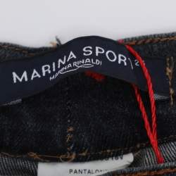 Pre Owned Marina Sport by Marina Rinaldi Blue Denim Jeans L