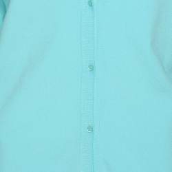 Pre Owned Marina Sport by Marina Rinaldi Sky Blue Knit Full Sleeve Sweater L