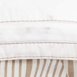 مملوكة مسبقًا جاكيتات مارينا سبورت باي مارينا رينالدي أبيض مزيج نايلون بسحّاب مقاس كبير