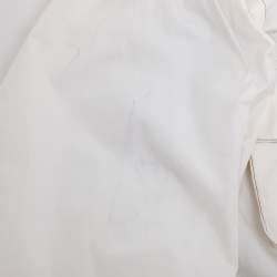 مملوكة مسبقًا جاكيتات مارينا سبورت باي مارينا رينالدي أبيض مزيج نايلون بسحّاب مقاس كبير