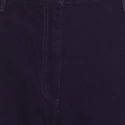 Pre Owned Marina Sport by Marina Rinaldi Purple Denim Jeans L