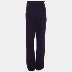 Pre Owned Marina Sport by Marina Rinaldi Purple Denim Jeans L