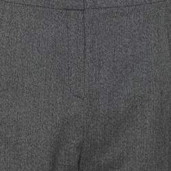 مملوكة مسبقًا Marina Sport by Marina Rinaldi Grey Wool Blend Trousers L