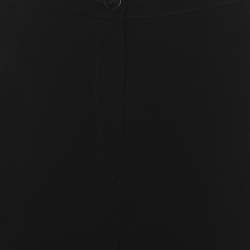 Pre Owned بنطلون مارينا رينالدي كريب أسود مقاس كبير (لارج)