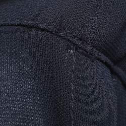 مملوكة مسبقًا Marina Rinaldi Navy Blue Crepe Trousers L