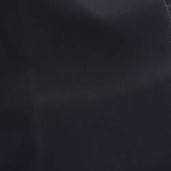 Pre Owned Marina Rinaldi Navy Blue Crepe Trousers L