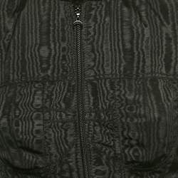 Pre Owned Marine Serre Black Synthetic Zip-Up Jacket S