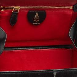 Mark Cross Black Leather Small Grace Box Bag