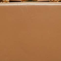 Mark Cross Tan Leather Grace Box Bag