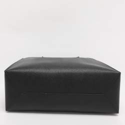 Pre Owned حقيبة تسوق مارك كروس جلد سوداء