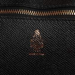 Pre Owned حقيبة تسوق مارك كروس جلد سوداء