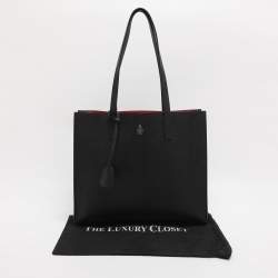 Pre Owned حقيبة تسوق مارك كروس جلد سوداء