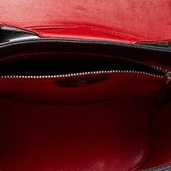 Mark Cross Black Leather Benchley Top Handle Bag
