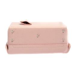Mark Cross Light Pink Leather Small  Grace Box Bag