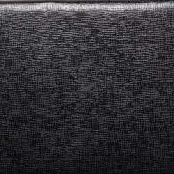 Pre Owned Mark Cross Black Leather Small Galaxy Grace Box Bag