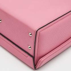 Mark Cross Light Pink Leather Grace Box Bag 