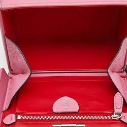 Mark Cross Light Pink Leather Grace Box Bag 