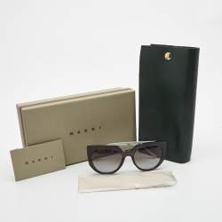 Marni Grey/Mauve Gradient ME626S Cat Eye Sunglasses