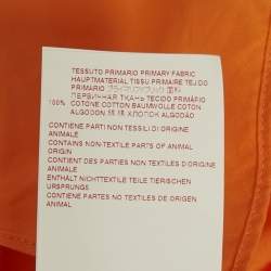 Pre Owned Marni Colorblocked Cotton Long Sleeve Shirt S