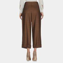 Pre Owned Marni Wool Cropped Pants 42