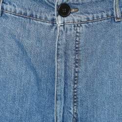 Pre Owned Marni Blue Denim High Rise Flared Jeans M/Waist 29"