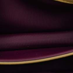 Pre Owned Marni Trunk Mustard Leather Shoulder Bag