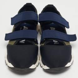 Pre Owned Marni Scarpa Size 36 Multicolor Nylon Low Top Sneakers